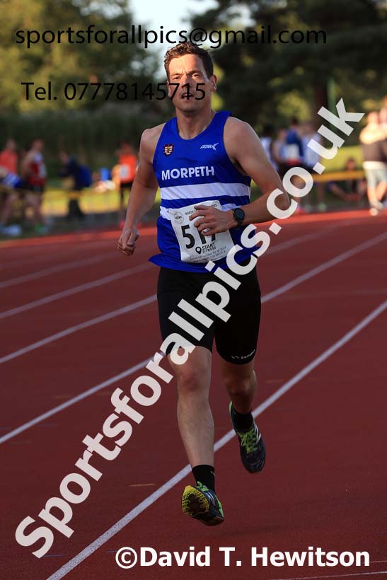 3000 metres, 2024 NEGP 6, Monkton Stadium,  Wednesday, August 14th.  Photo: David T. Hewitson/Sports for All Pics